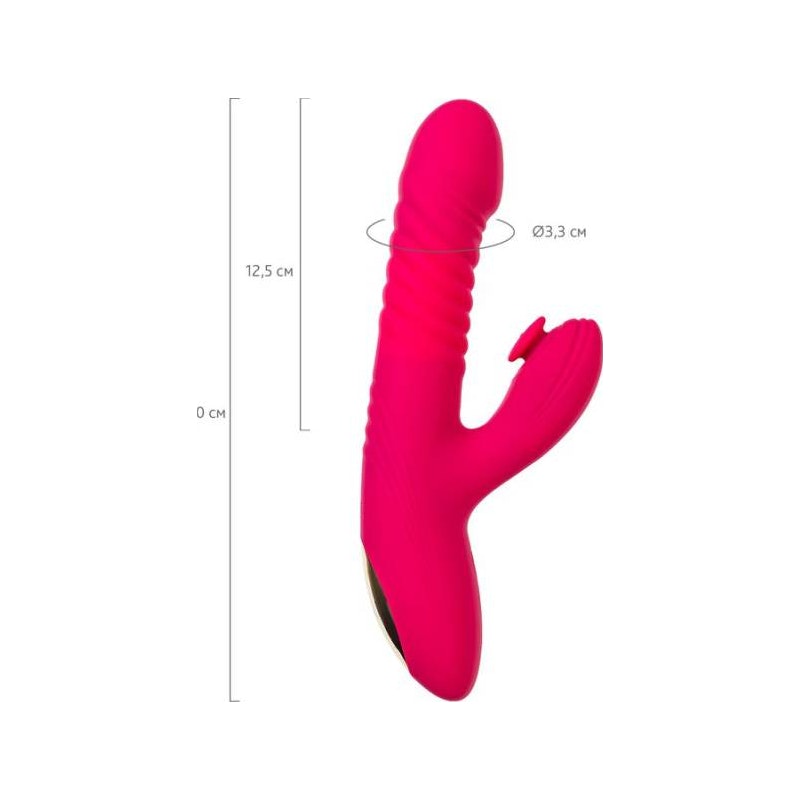 JOS Seri Thrusting Vibrator with Clitoral Stimulator