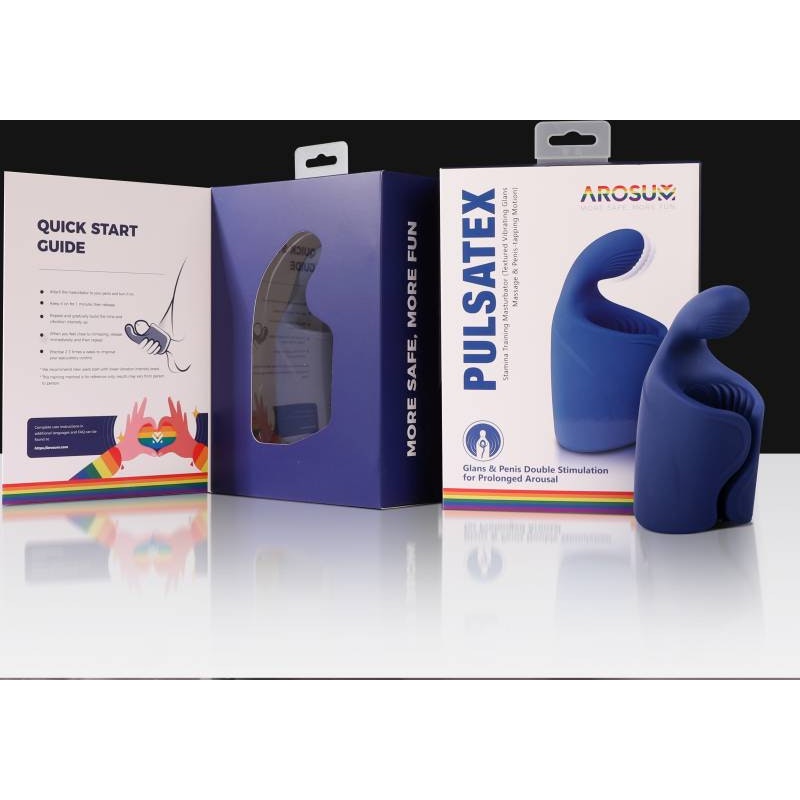 PulsateX Rechargeable Male Shaft and Glans Stimulator