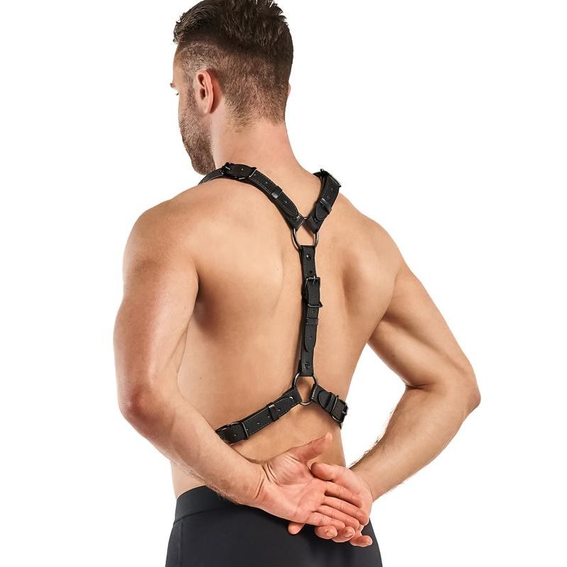 Max Bondage Harness Black