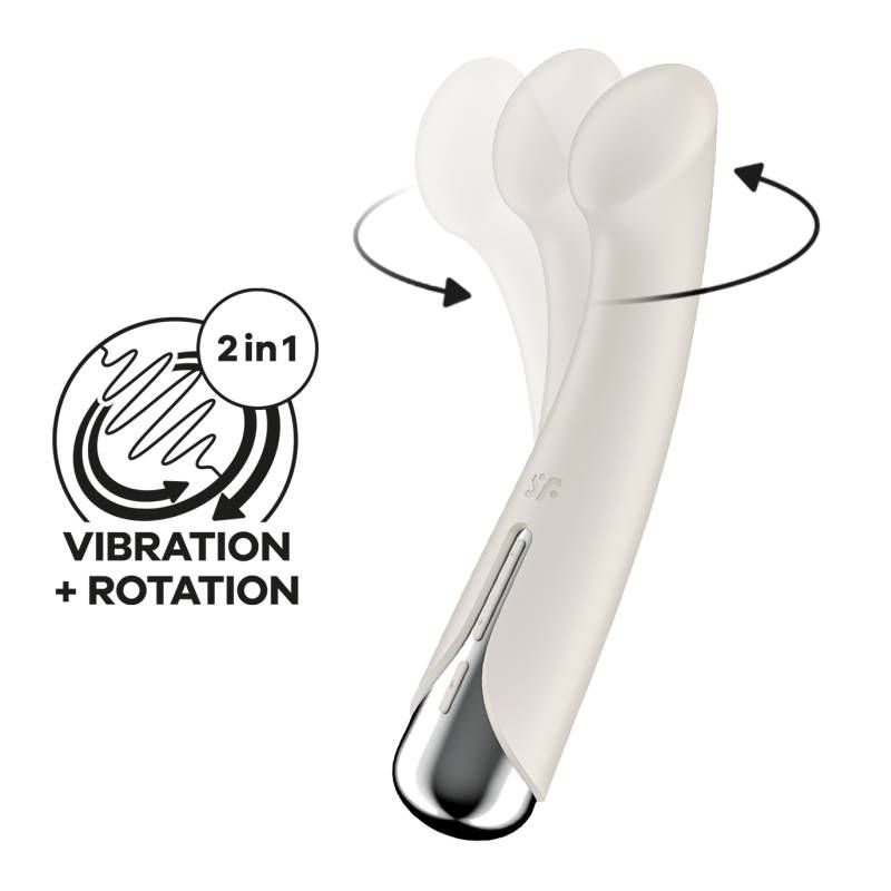 Satisfyer Spinning G-Spot 1 Beige-4048772