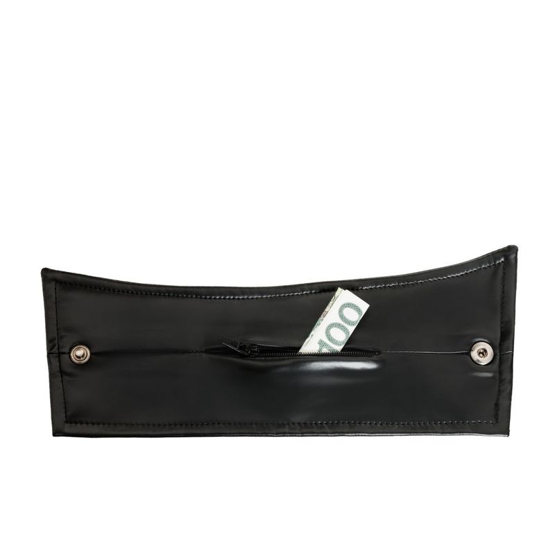 Wrist Wallet Pair with Hidden Zipper