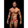 Rainbow Pride Jock Red