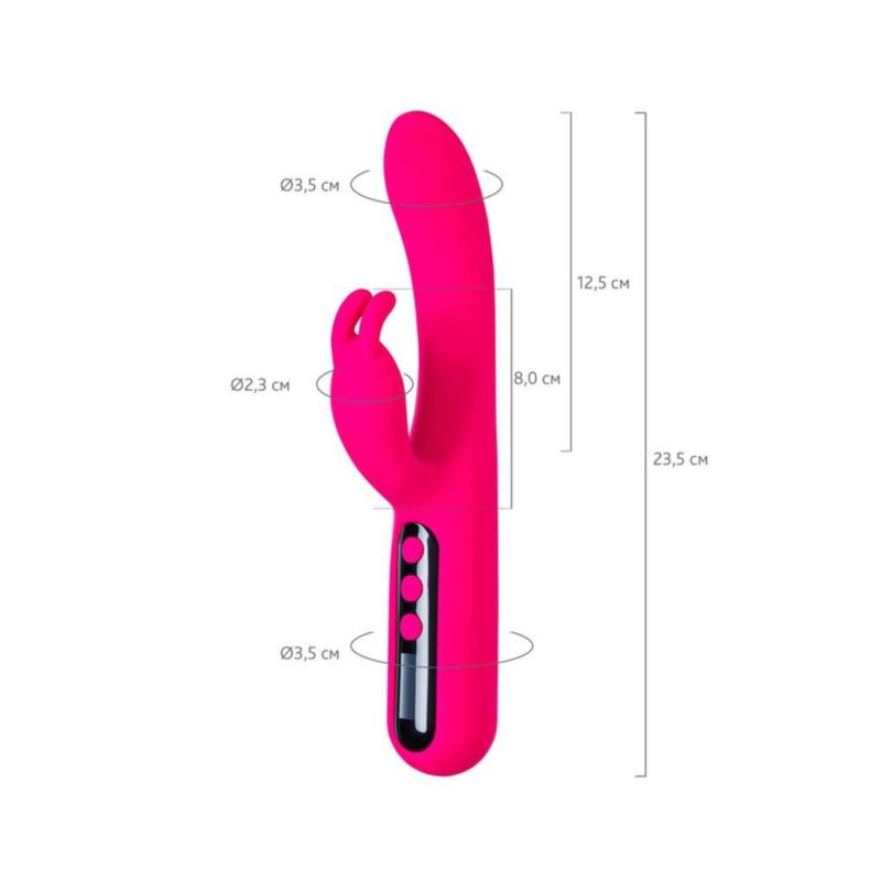 eroTeq G-Spot Rablock Rabbit Vibrator Pink