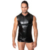 Frenzy Sleeveless Hoodie-H081-BLK-L