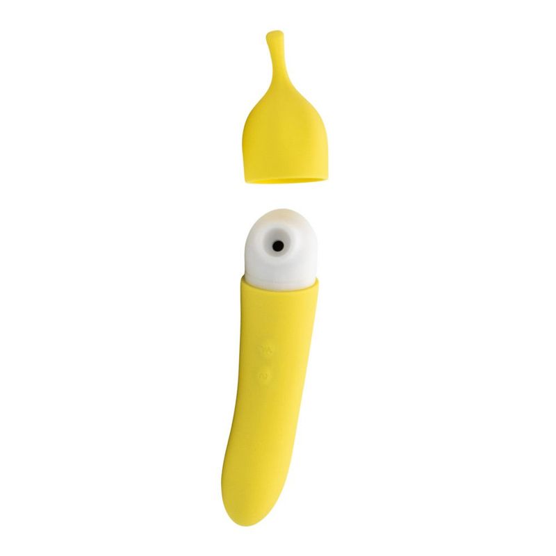 Banana Cream Air Pulse G-Spot Vibrator