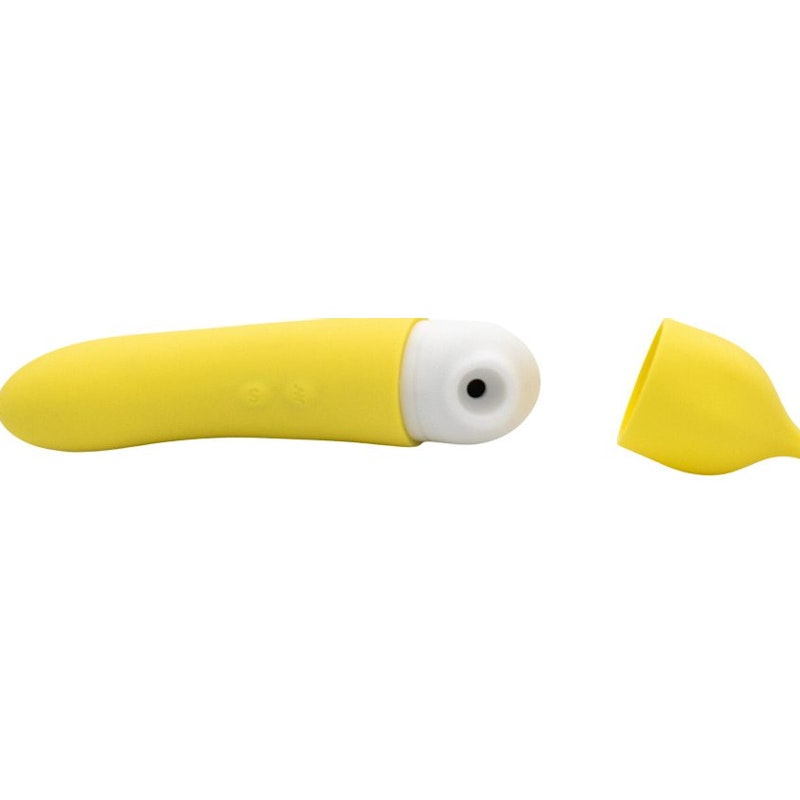 Banana Cream Air Pulse G-Spot Vibrator