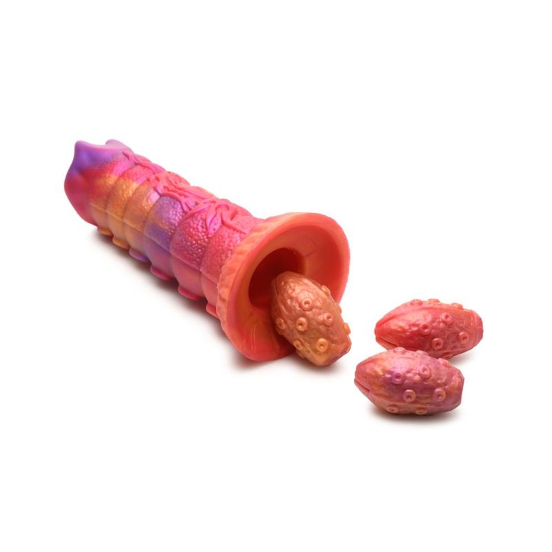 Nymphoid Ovipositor Silicone Dildo