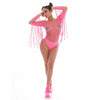 Fringe Benefits Set Hot Pink with Pot Pasties