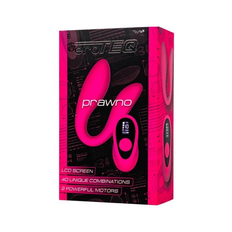 eroTeq Couples Vibrator Dual Motor with Remote-593005