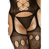 Mesh Net G-String Black-BRF001N-BLK-O/S