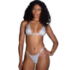Playboy Twilight Shimmer Bikini 2 Pc Silver-PBLI224-SLVR-OS