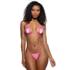 Dueling Bunny Bikini 2 Pc Pink-PBLI220-HP/WHT-O/S