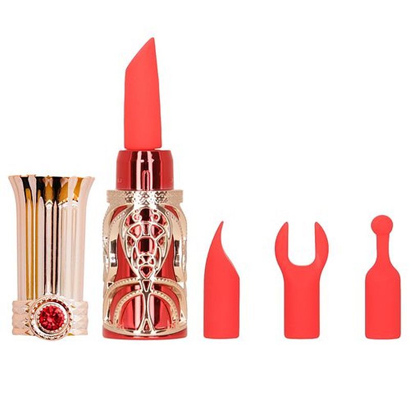 Ruby Kiss 4 In 1 Lipstick Vibrator-50212
