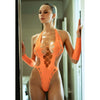 Never Lose Me Cut-out Bodystocking Orange-818JT456-ORG-O/S