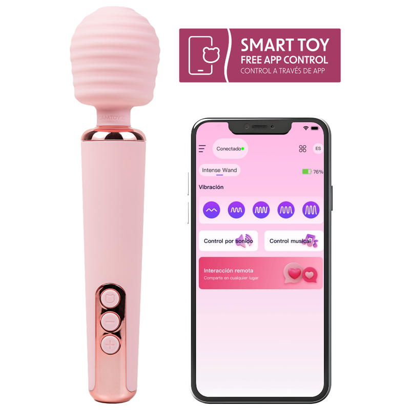 Intense App Controlled Wand Vibrator