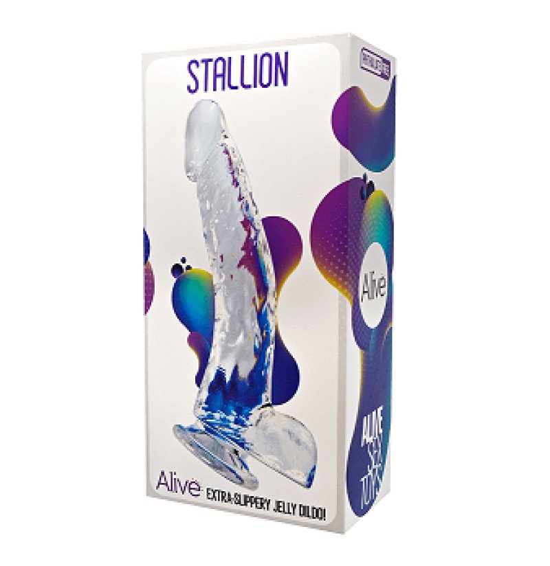 Alive Stallion Jelly Dildo-20670
