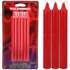 Japanese Drip Candles - Red - Red 3-Pack-2101-04-CD