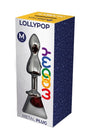 WOOOMY Lollypop Double Ball Metal Plug Red M