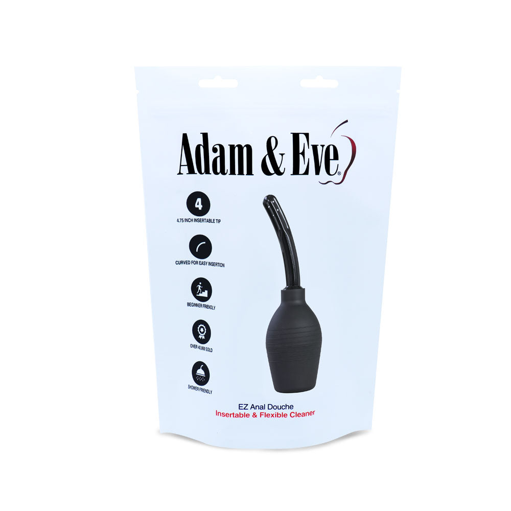 Adam & Eve Ez Anal Douche - Black Douche-272R 0000