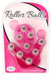 Roller Balls Massage Glove Pink-31916