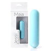 Maia Jessi - Teal Blue 7.6 cm USB Rechargeable Bullet-330-B6