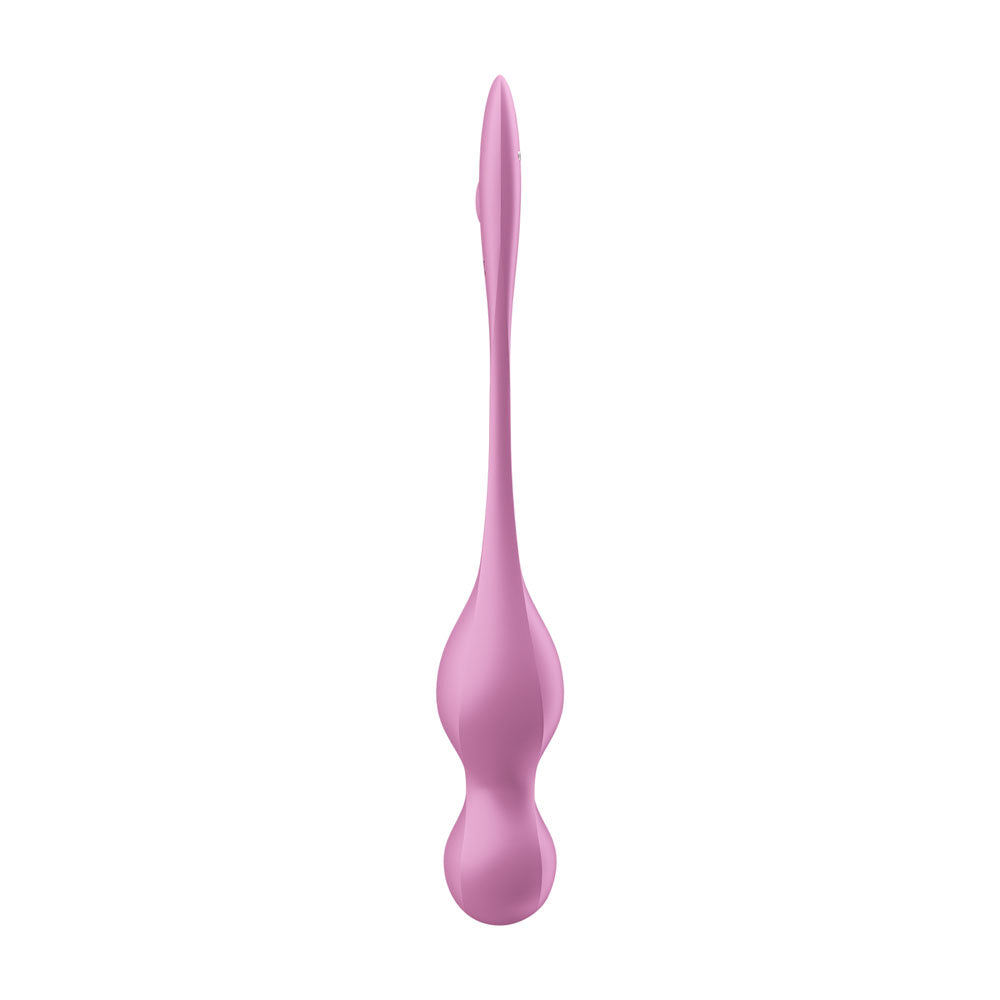 Satisfyer Love Birds 1 - Pink - Pink USB Rechargeable Pelvic Floor Trainer with App Control-4002927