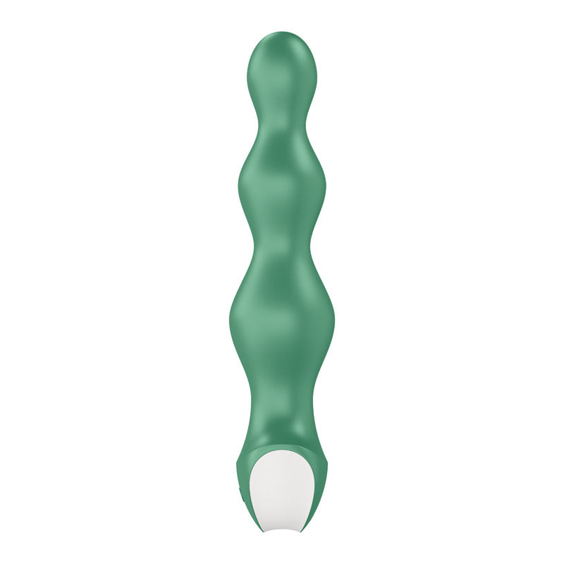 Satisfyer Lolli-Plug 2 - Green Vibrating Anal Beads-4003252