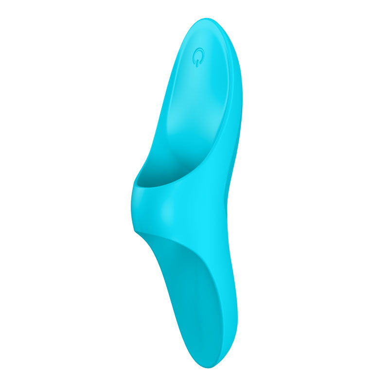 Satisfyer Teaser - Light Blue USB Rechargeable Finger Stimulator-4004075