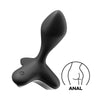 Satisfyer Game Changer - Black Vibrating Butt Plug-4006772