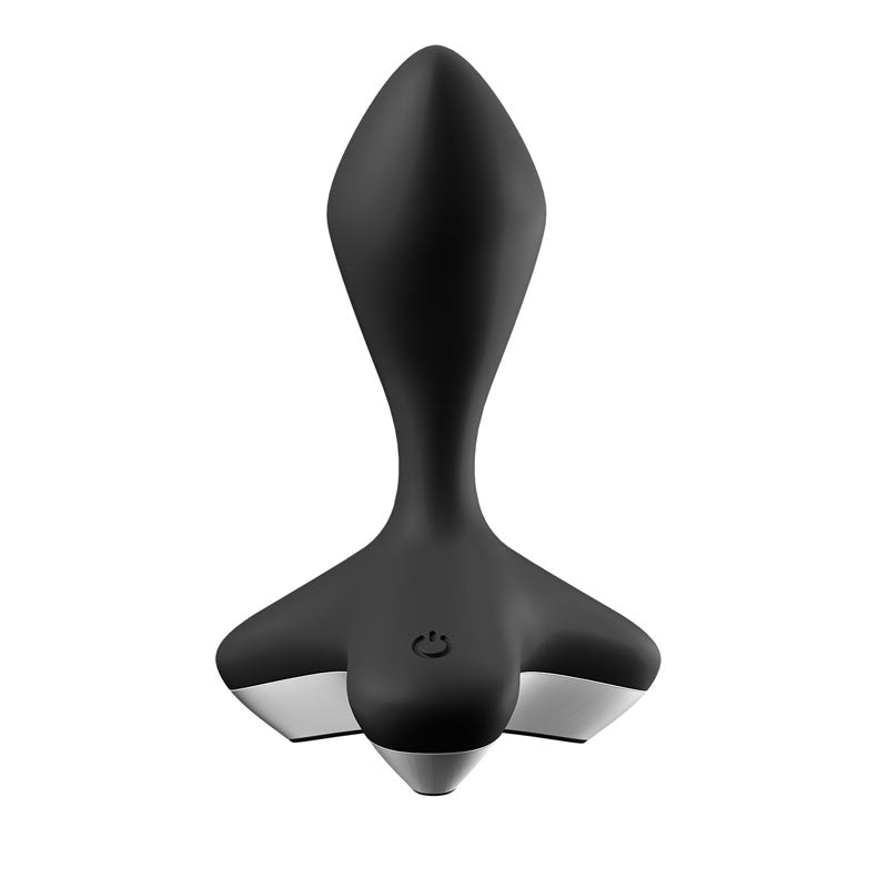 Satisfyer Game Changer - Black Vibrating Butt Plug-4006772