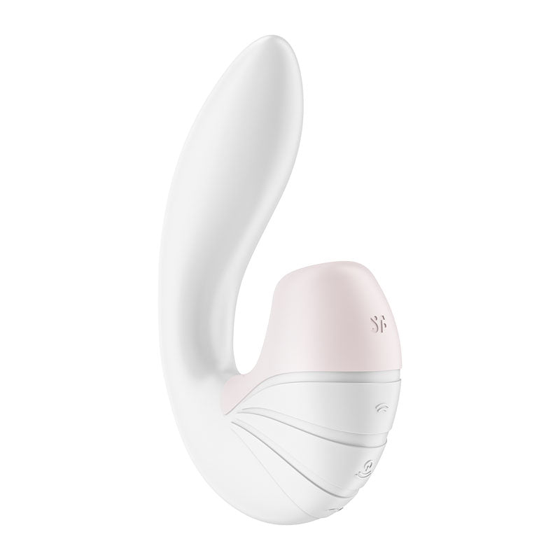 Satisfyer Supernova - White USB Rechargeable Vibrator with Air Pulsation-4009735