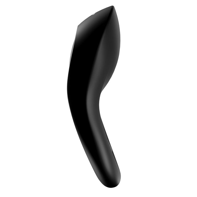 Satisfyer Legendary Duo - Black USB Rechargeable Cock & Balls Ring-4009902