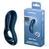 Satisfyer Epic Duo - Navy Blue USB Rechargeable Cock & Balls Ring with App Control - 4009940