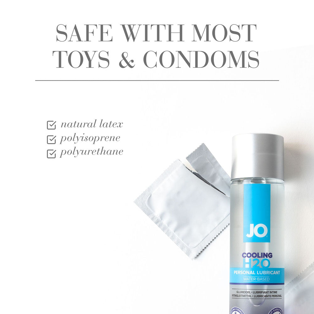 JO H2O Cooling Lube - 60 mL - Water Based Cooling Lubricant - 60 ml Bottle-40206