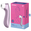 Satisfyer Pro 2+ Purple - Purple Touch-Free USB-Rechargeable Clitoral Stimulator with Vibration-4031330