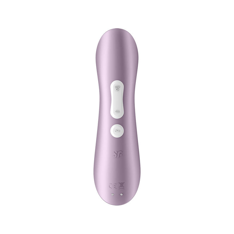 Satisfyer Pro 2+ Purple - Purple Touch-Free USB-Rechargeable Clitoral Stimulator with Vibration-4031330