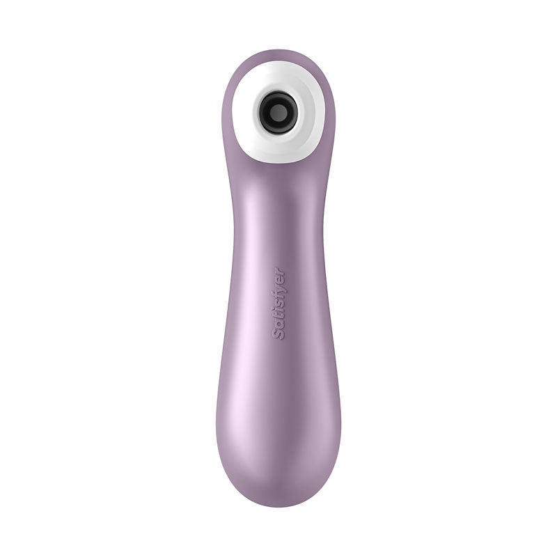 Satisfyer Pro 2+ Purple - Purple Touch-Free USB-Rechargeable Clitoral Stimulator with Vibration-4031330