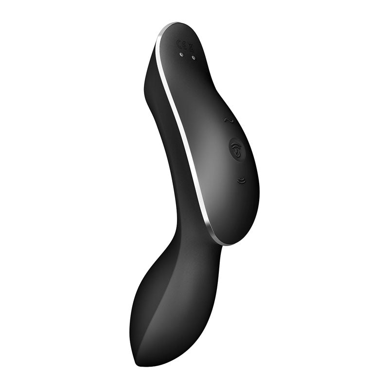 Satisfyer Curvy Trinity 2 - Black - Clitoral Stimulator - (4036519)