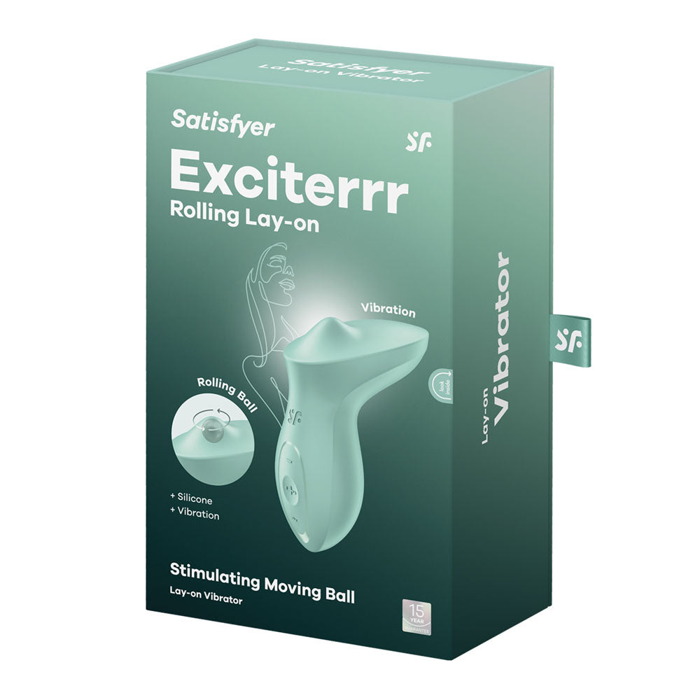 Satisfyer Exciterrr - Mint USB Rechargeable Stimulator-4043951