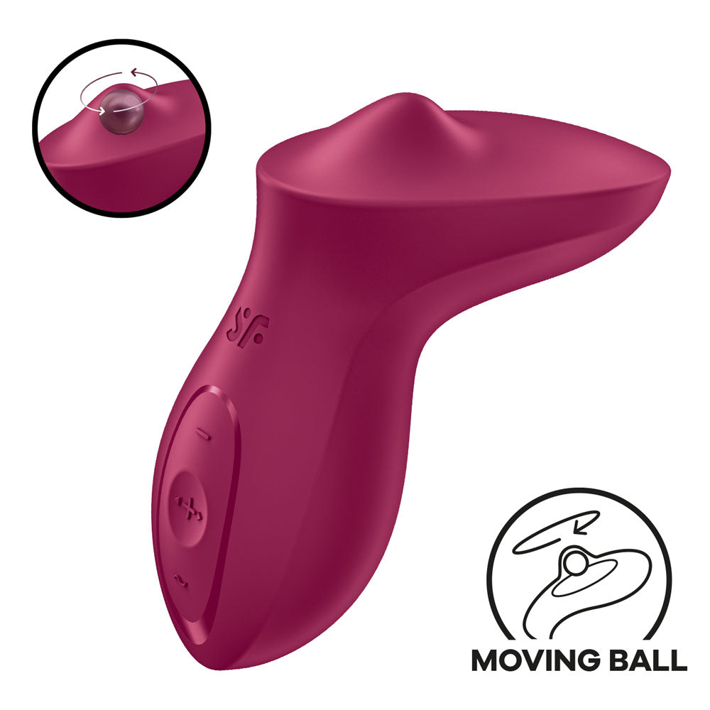 Satisfyer Exciterrr - Berry USB Rechargeable Stimulator-4043968