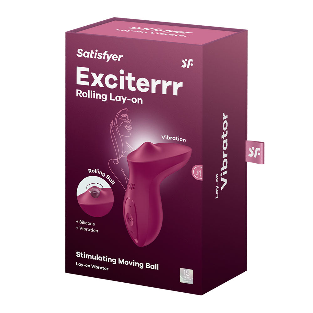 Satisfyer Exciterrr - Berry USB Rechargeable Stimulator-4043968