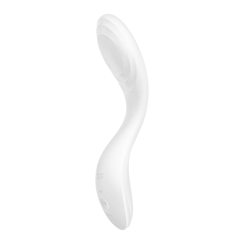 Satisfyer Rrrolling Pleasure - White USB Rechargeable Vibrator-4043982