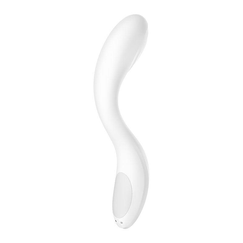 Satisfyer Rrrolling Pleasure - White USB Rechargeable Vibrator-4043982