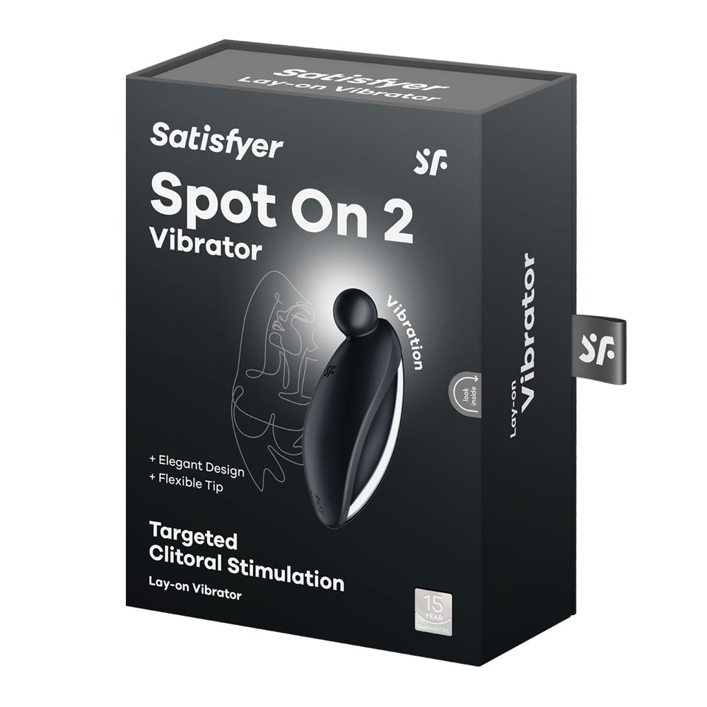 Satisfyer Spot On 2 - Black USB Rechargeable Stimulator-4044309