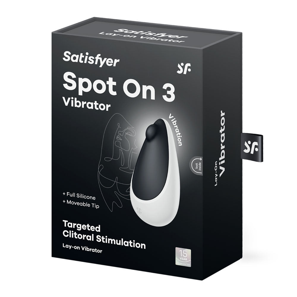 Satisfyer Spot On 3 - Black USB Rechargeable Stimulator-4044323