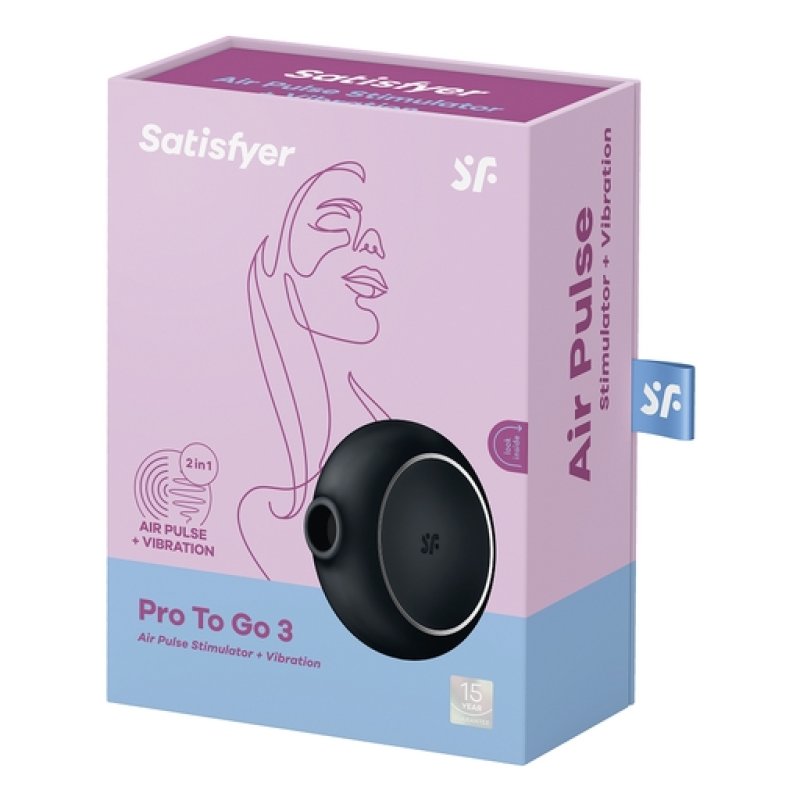 Satisfyer Pro To Go 3 Black-4045153