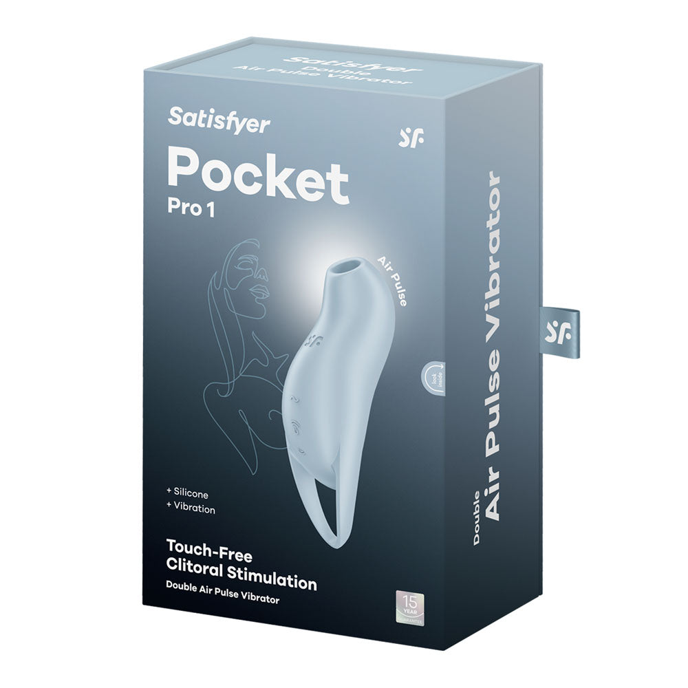 Satisfyer Pocket Pro 1 - Blue-(4045160)