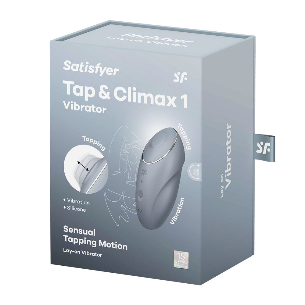Satisfyer Tap & Climax 1 - Bluegrey-(4046020)