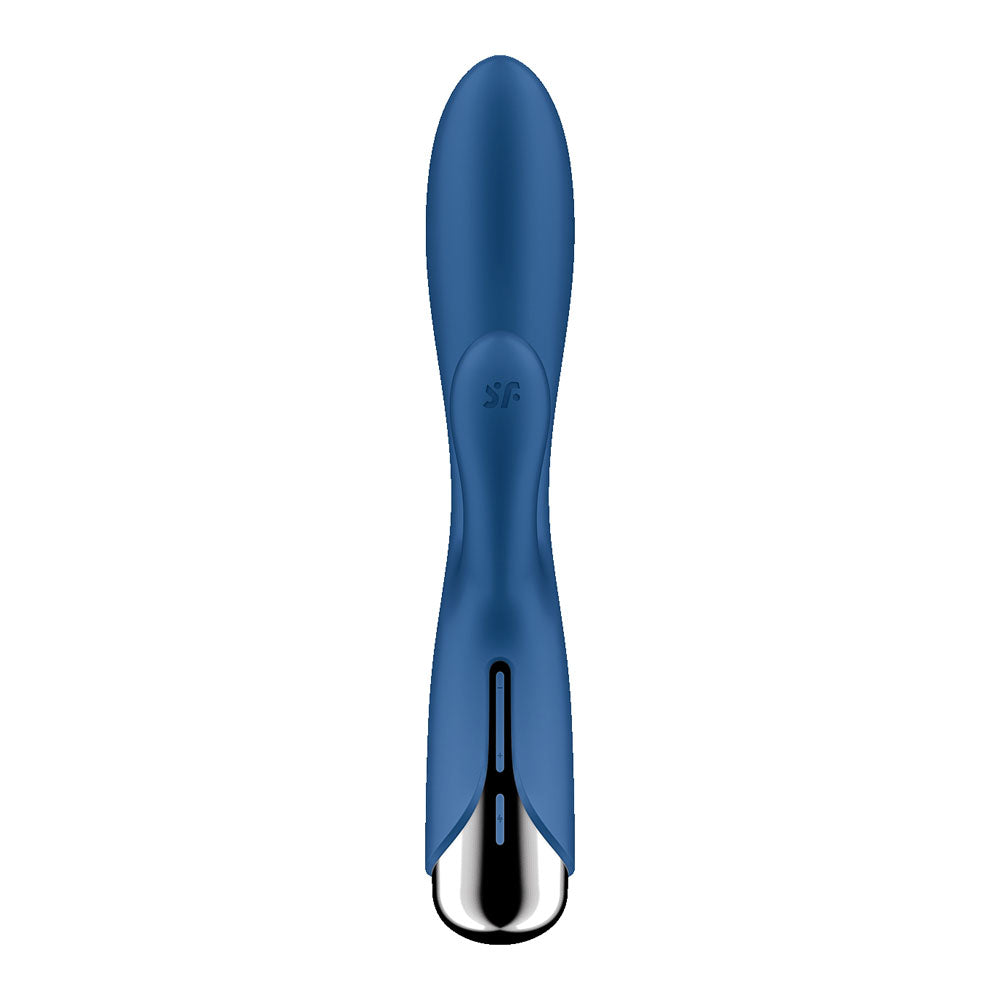 Satisfyer Spinning Rabbit 1 - Blue - Blue 20 cm USB Rechargeable Rotating Rabbit Vibrator-4048734