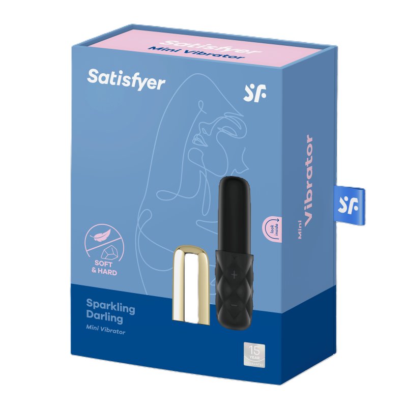 Satisfyer Sparkling Darling - Black/Gold-4051727